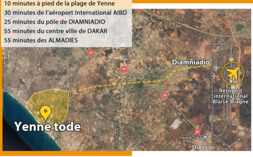 Carte localisation yenne